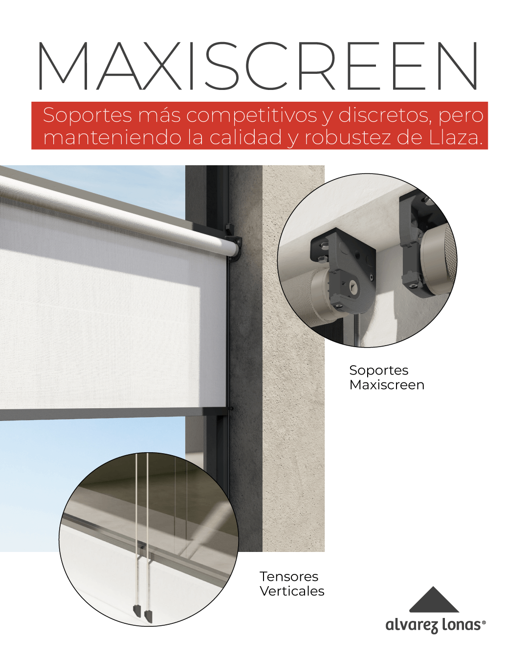 LLaza sistemas para toldos